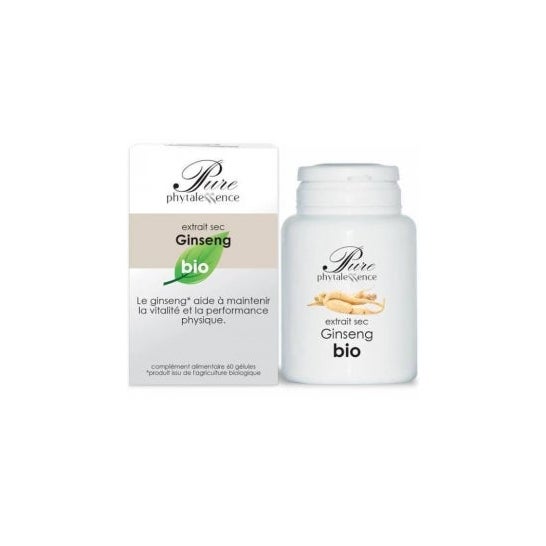Ginseng sin fósforo Gelul orgánico 60
