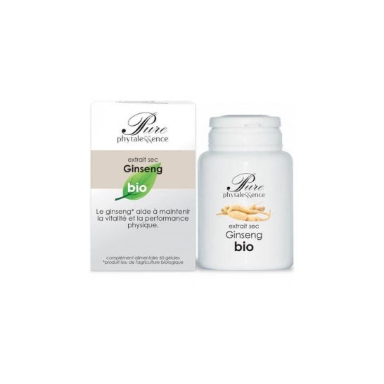 Ginseng sin fósforo Gelul orgánico 60