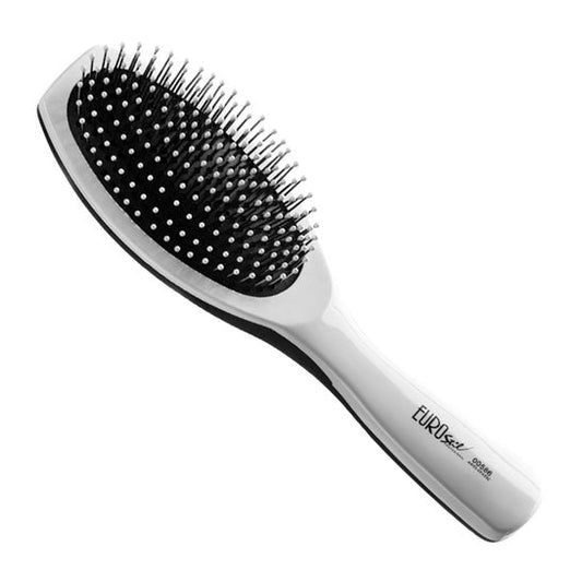Eurostil Cepillo Fuelle Antiestático goma Bicolor grande