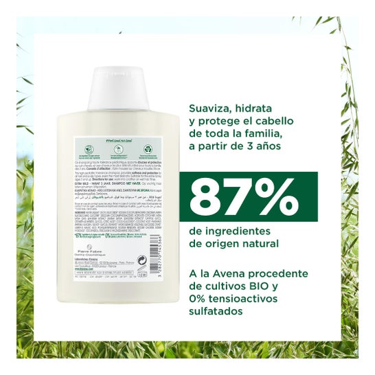 Klorane Champú a la Leche de Avena 200ml