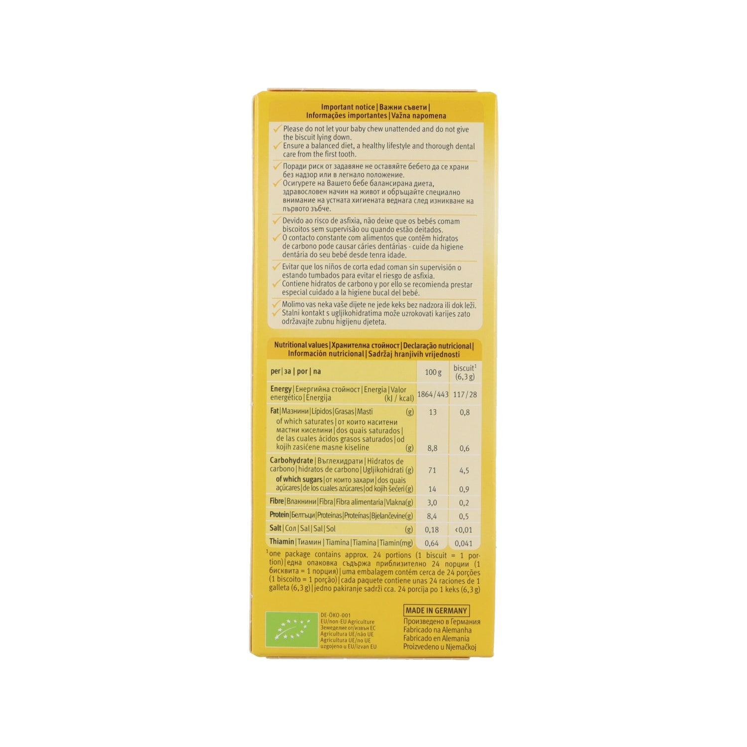 Holle Galletas de Espelta 150g