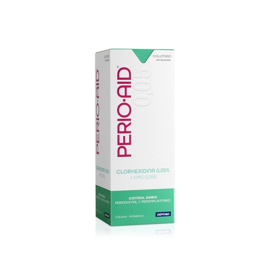 Perio·Aid Clorhexidina 0,05% + CPC 0,05% Mantenimiento y Control 500ml