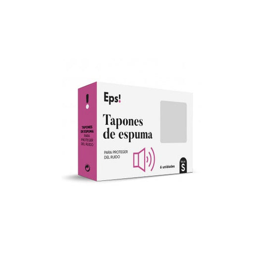 Deiters Eps! Tapones de Espuma T. S 6uds