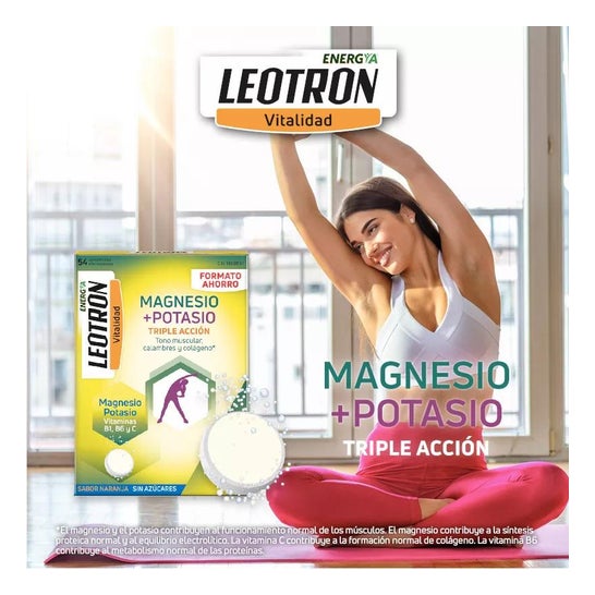 Leotron Magnesium+ Potasium 54comp