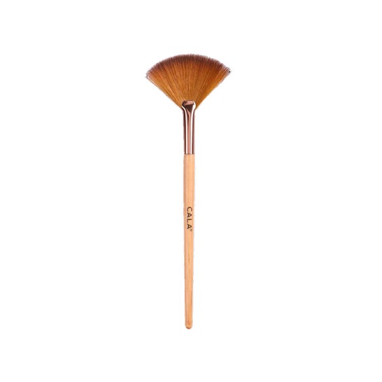 Cala Natural Bambú Brocha Abanico Maquillaje 1 ud