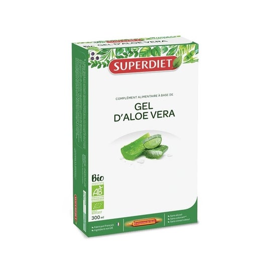 Superdieta Aloe Vera Ampolla ecológica 20 Ampollas