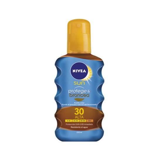 Nivea Sun Protege Broncea Aceite SPF30 200ml