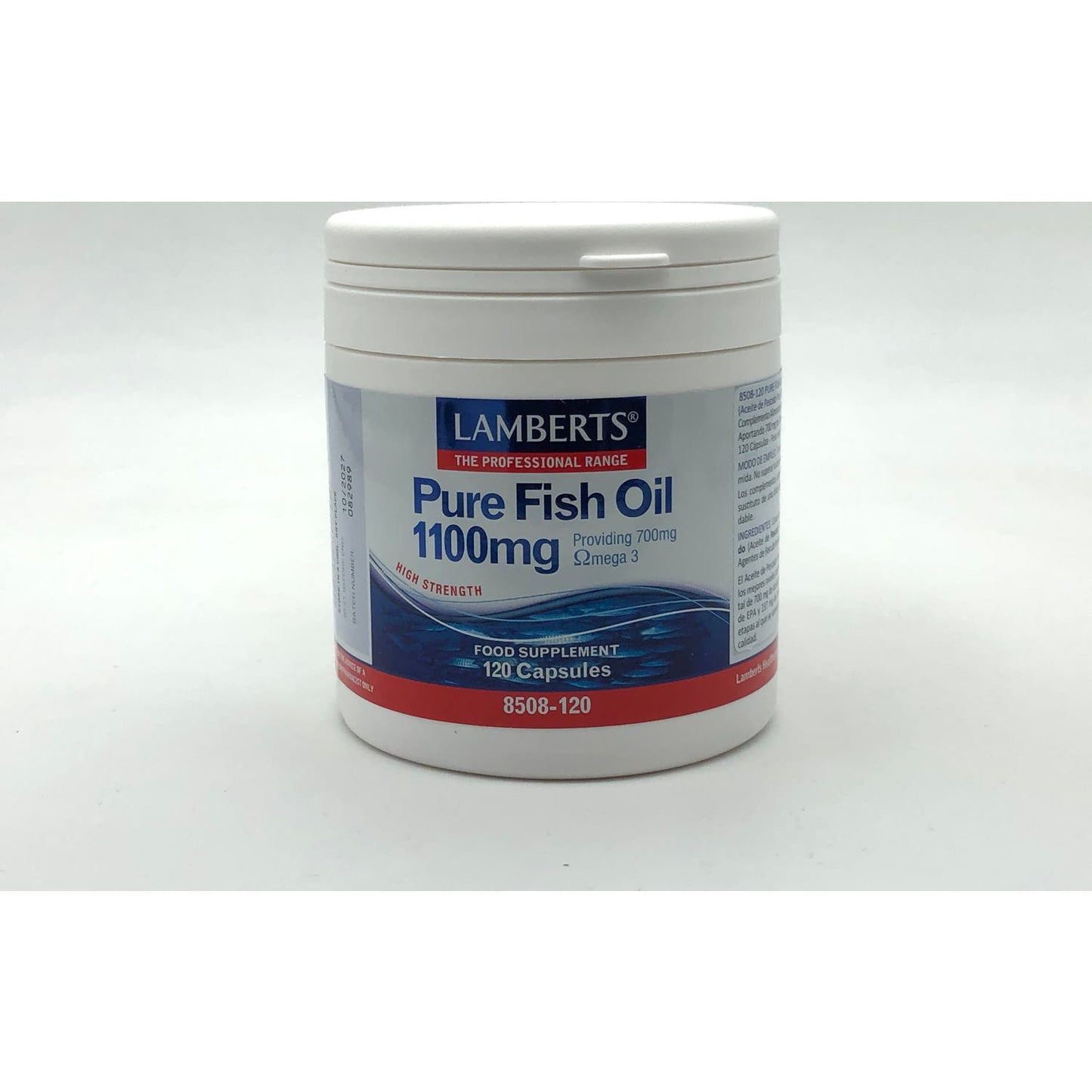 Lamberts Aceite de Pescado Puro 1100mg 120caps