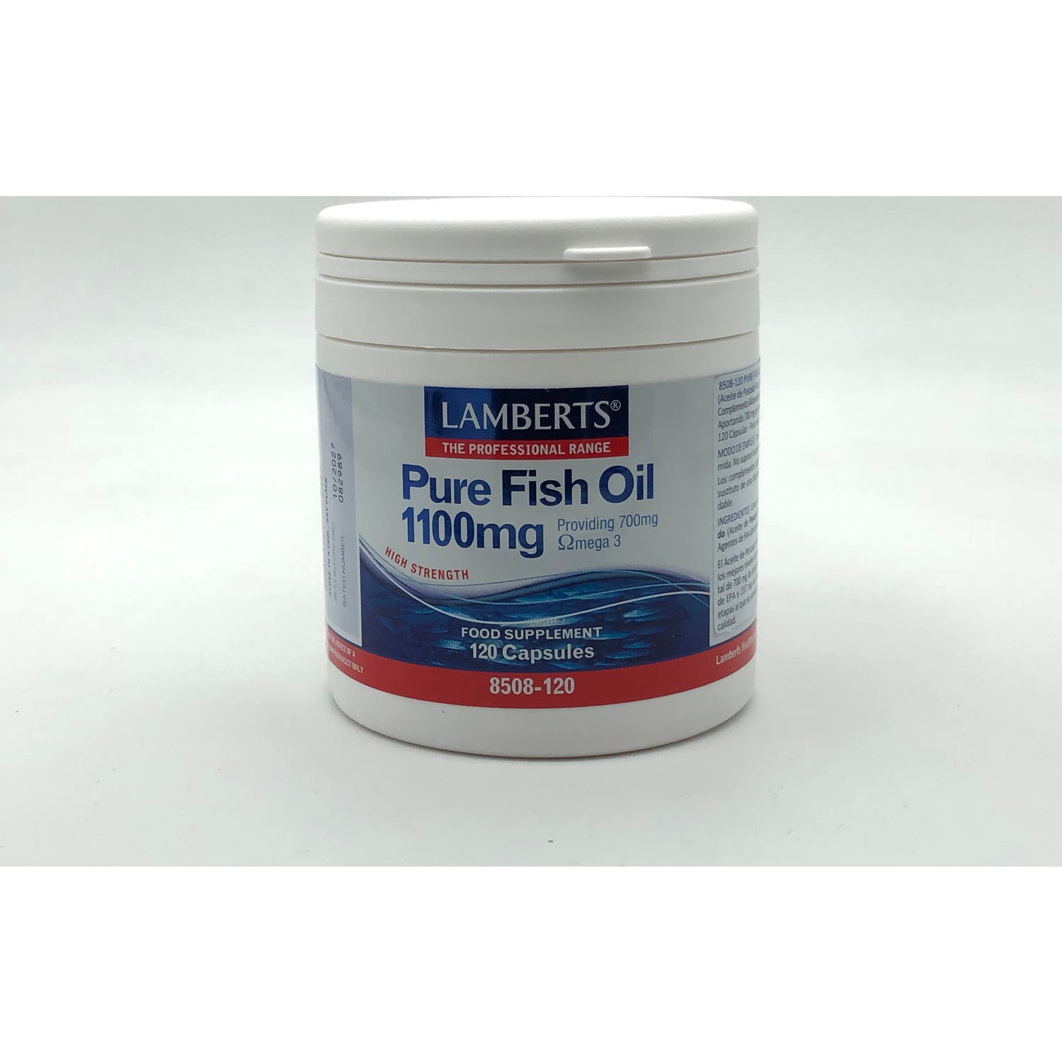 Lamberts Aceite de Pescado Puro 1100mg 120caps
