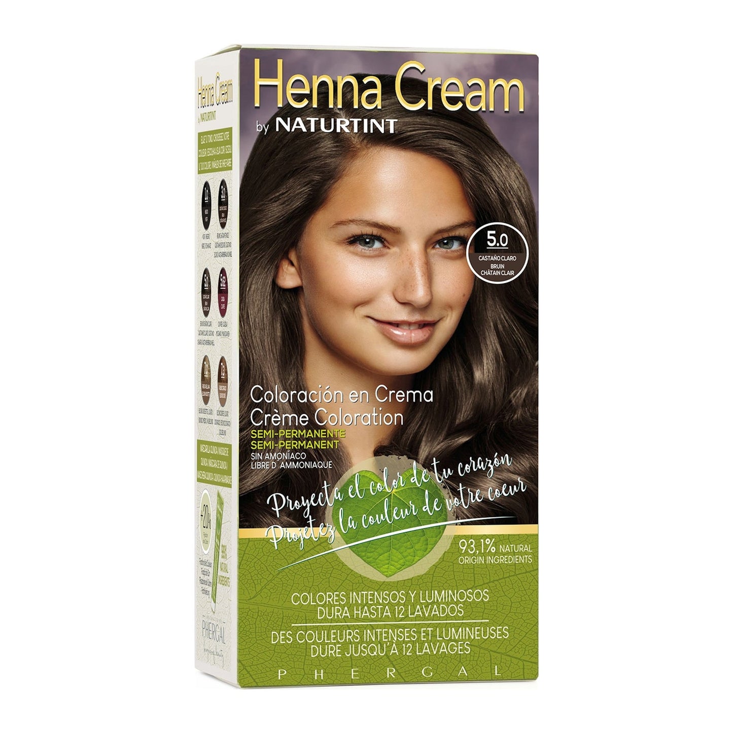 Naturtint Henna Cream 5.0 Castaño Claro 110ml