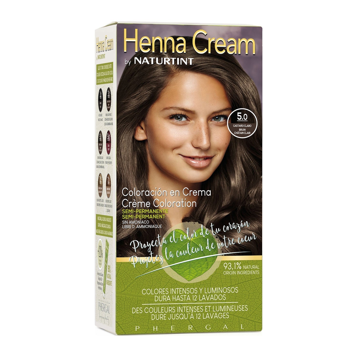 Naturtint Henna Cream 5.0 Castaño Claro 110ml