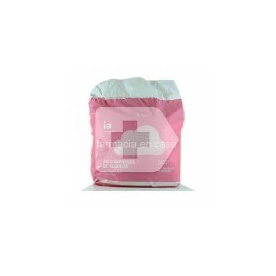 Interapothek compresas de algodón 20uds