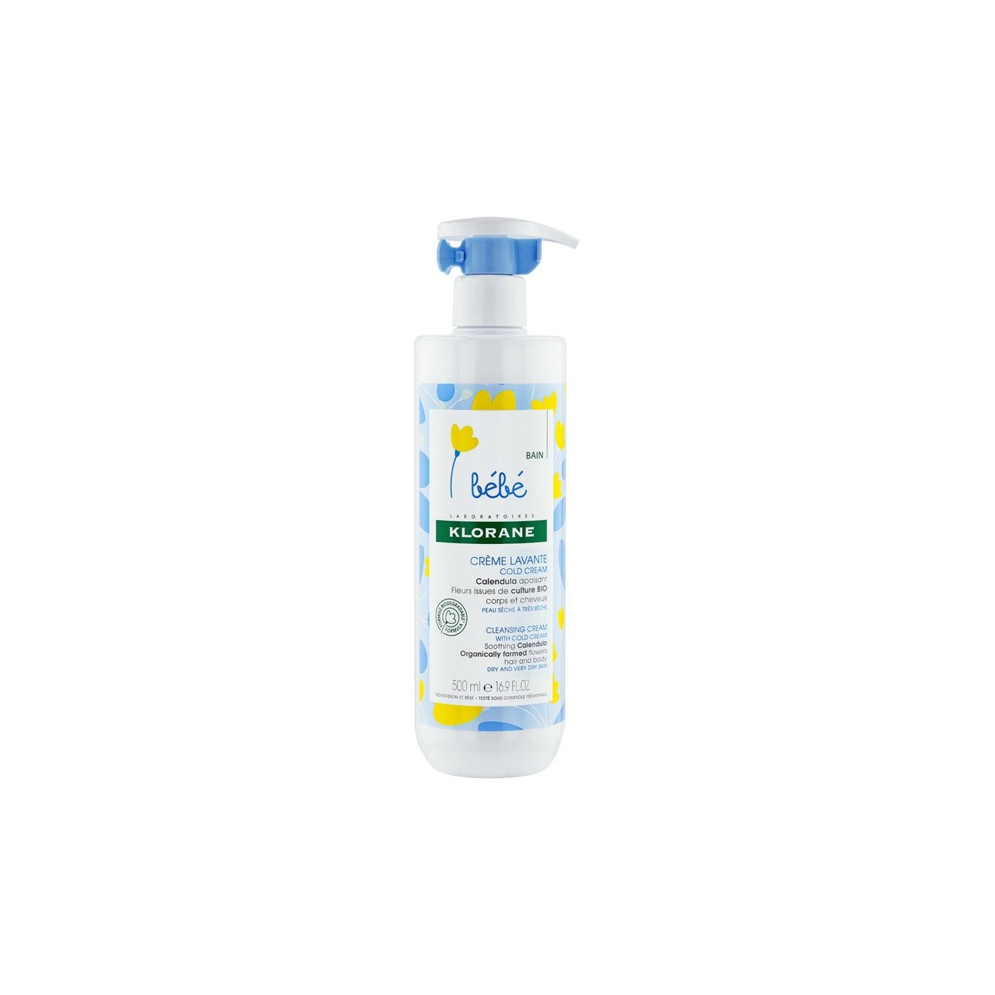 Klorane Bebé Crema Limpiadora 500ml