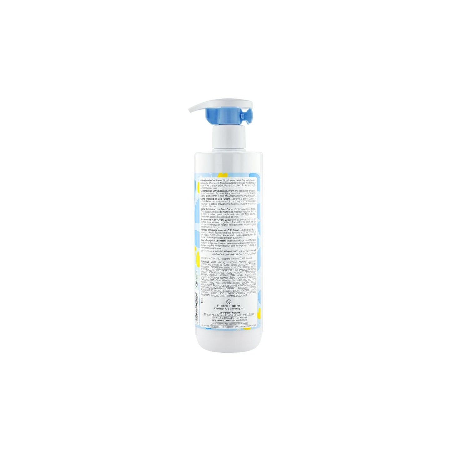 Klorane Bebé Crema Limpiadora 500ml