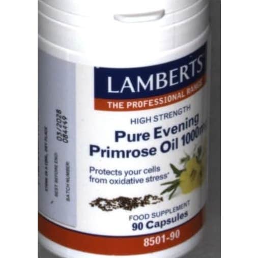 Lamberts Aceite De Prímula 1000mg 90 Cáps.