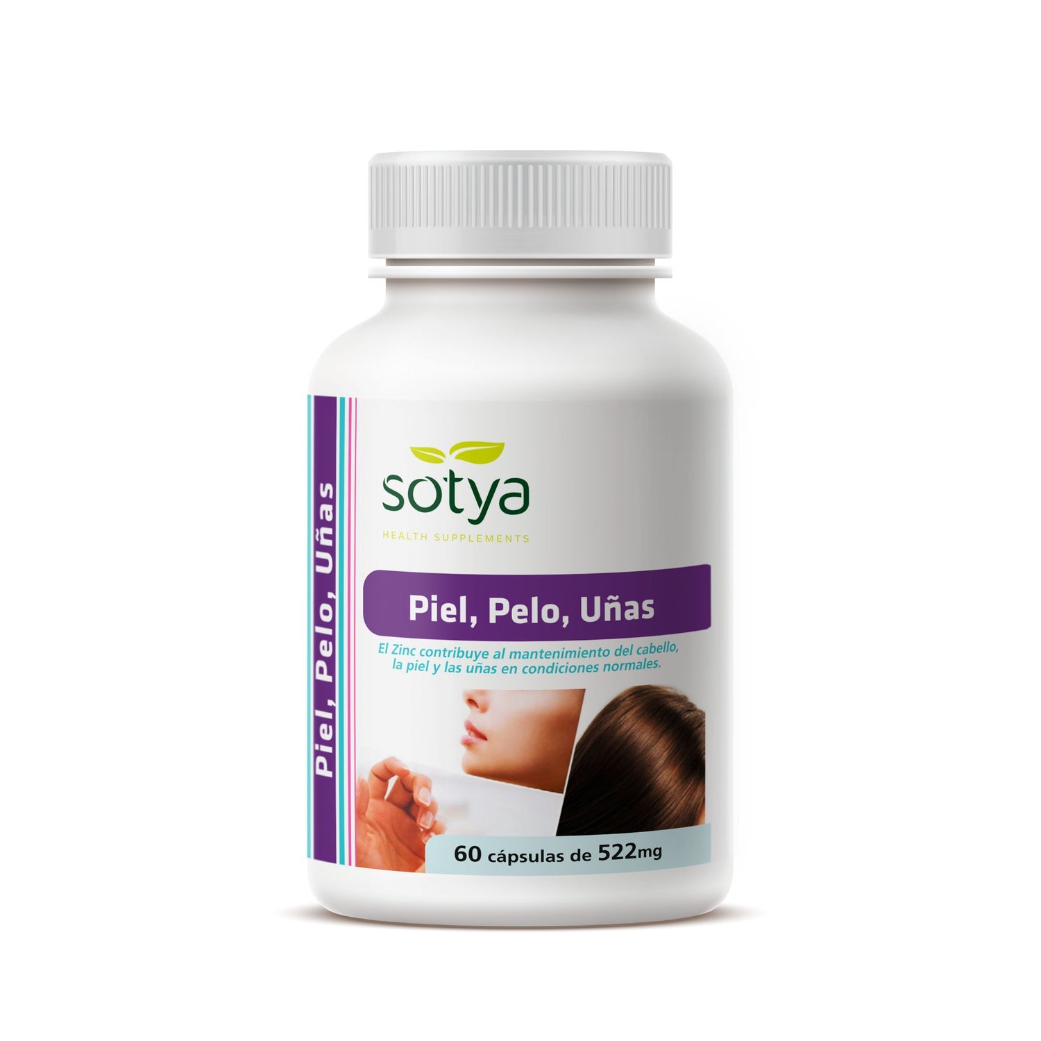 Sotya piel, pelo y uñas 522mg 60cáps