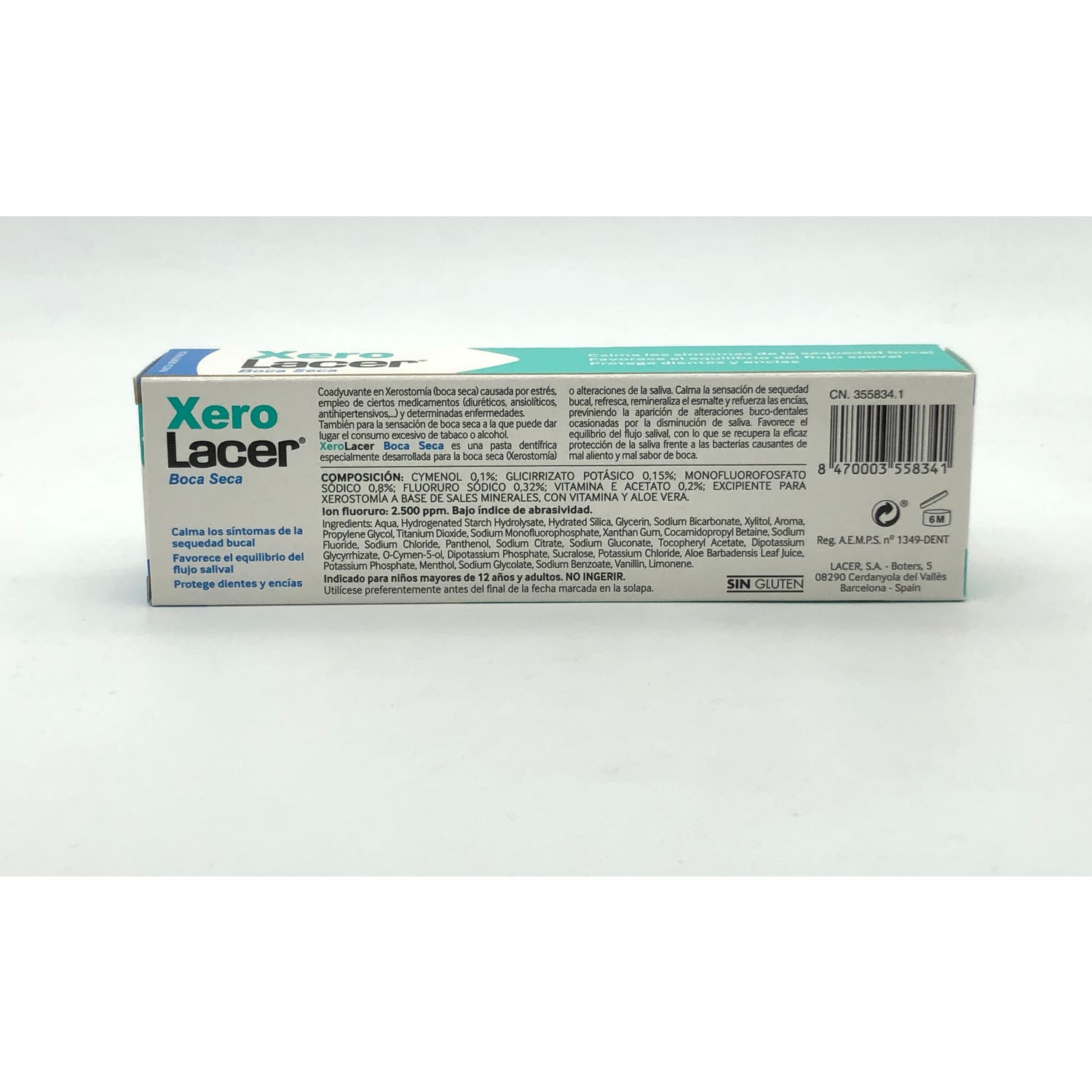 Lacer XeroLacer Boca Seca Pasta Dentífrica 75ml