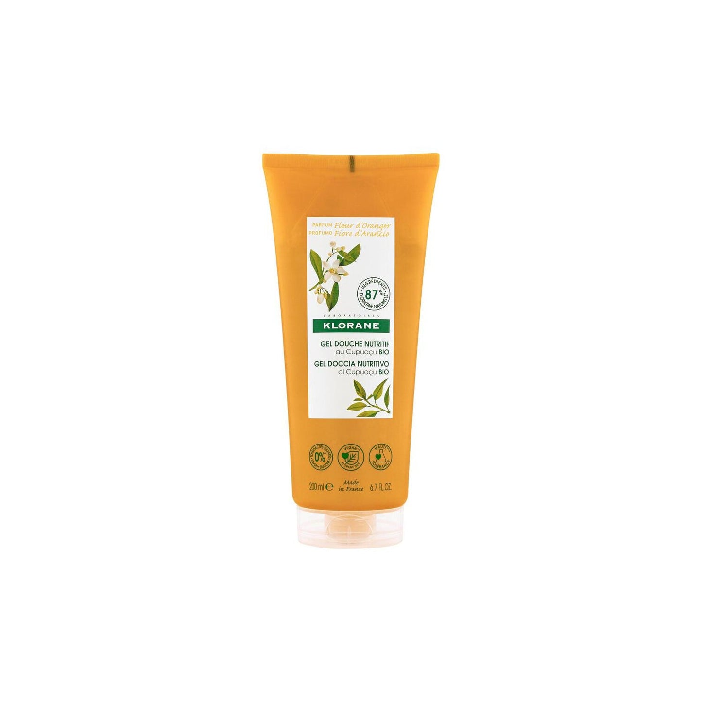 Klorane Gel de Ducha Flor de Naranjo 200ml