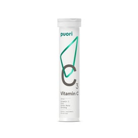 Puori Vitamina C ginseng y yerba mate 20 comp