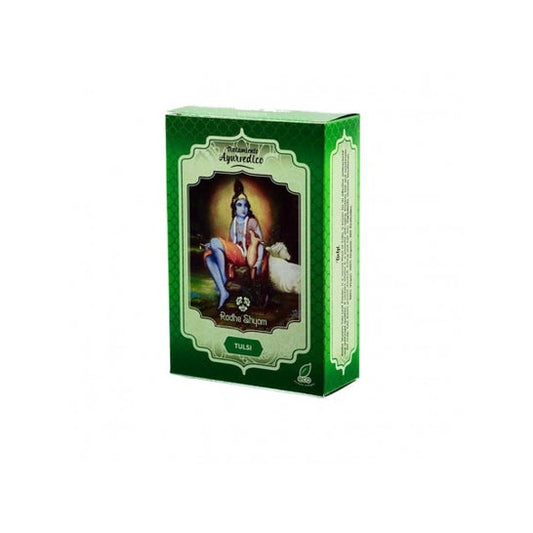Radhe Shyam Tulsi Polvo Tratamiento Capilar Natural 100 g