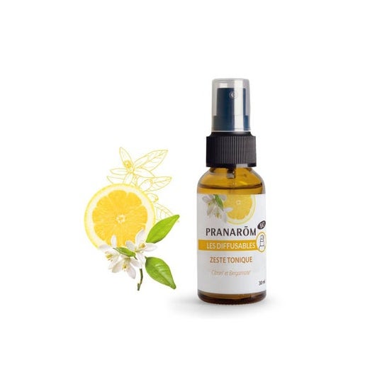 Pranarôm La Difusión Cítrico Tonificante Spray BIO 30ml