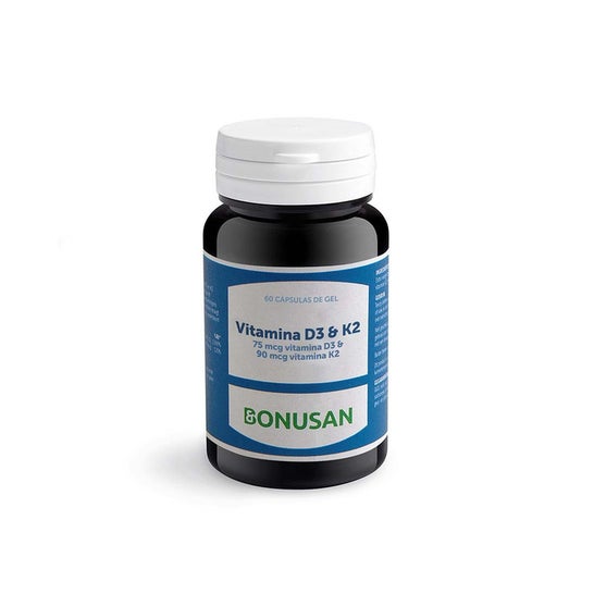 Bonusan Vitamina D3 & K2 60caps