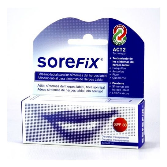 Sorefix Bálsamo Labial Fiebre Granos 6ml