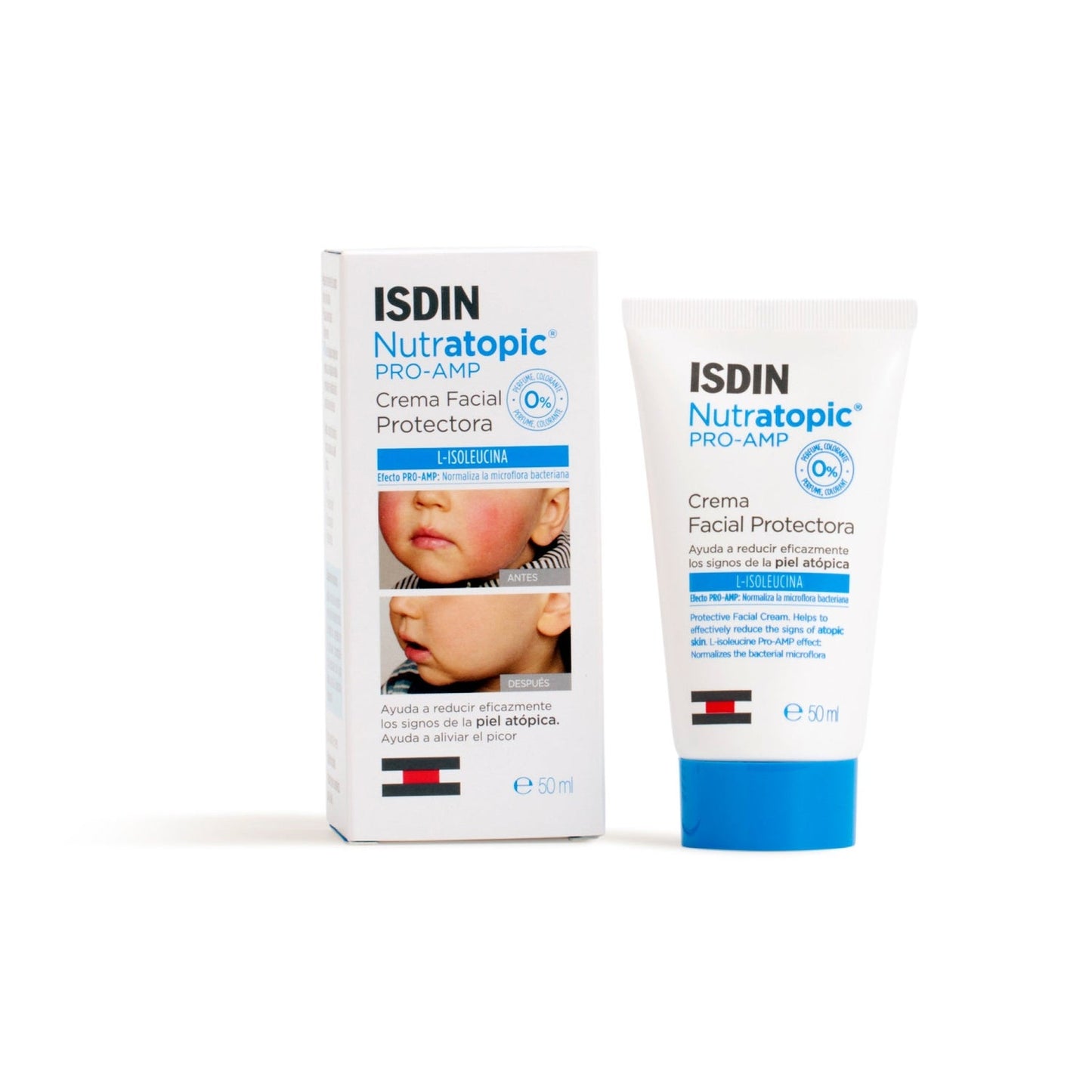 ISDIN Nutratopic Pro-AMP Crema Facial Protectora 50ml