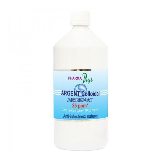Pharmaphyt Solución de Plata Coloidal 25Ppm 1000ml