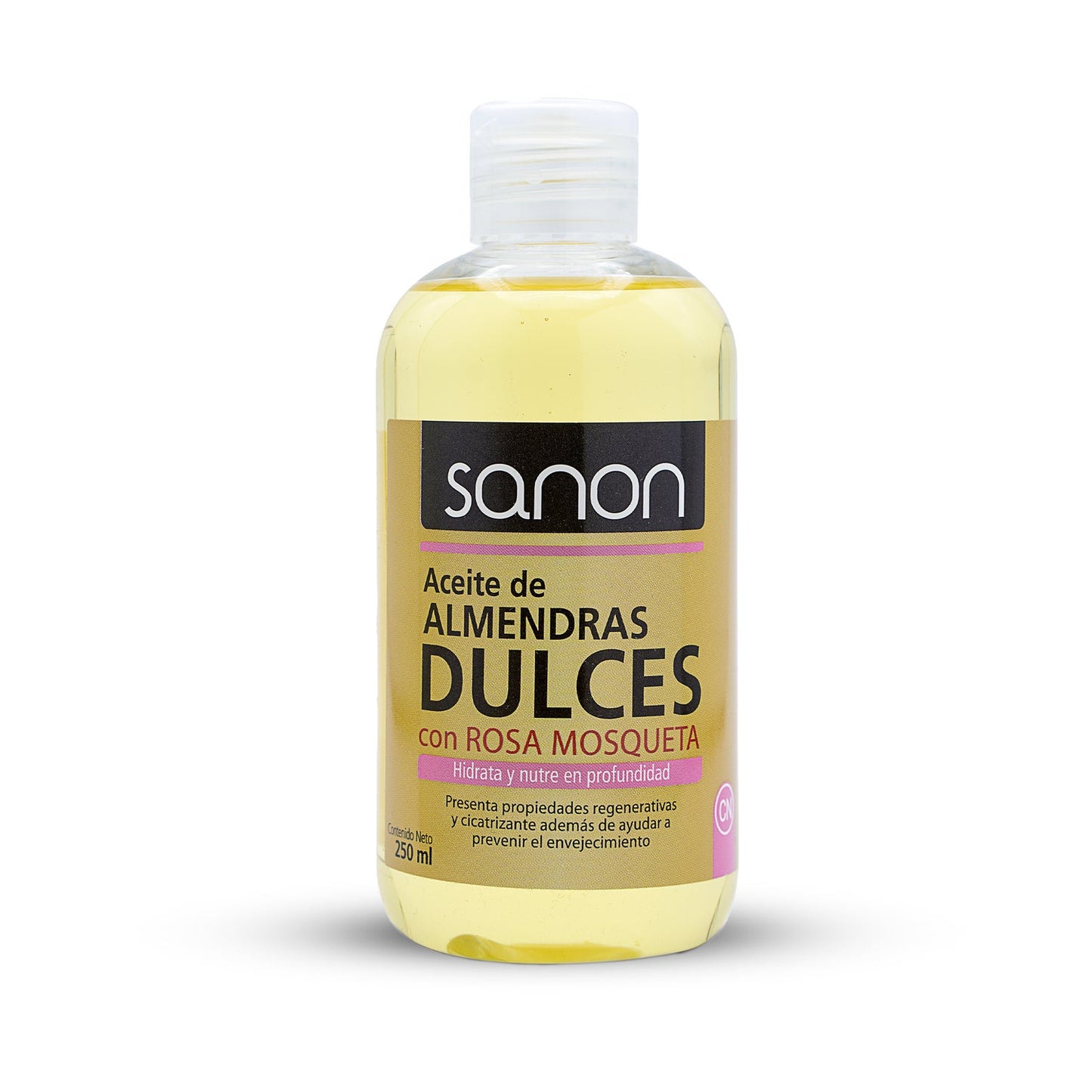 Sanon Aceite de Almendras con Rosa Mosqueta 250ml