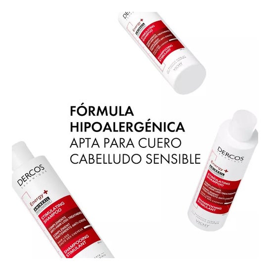 Vichy Dercos Technique Energy+ Champú Estimulante 400ml