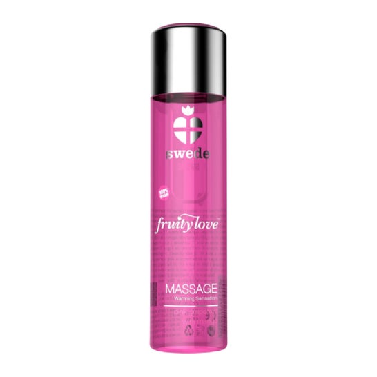 Swede Fruity Love Aceite Efecto Calor Frambuesa y Ruibarbo 120ml