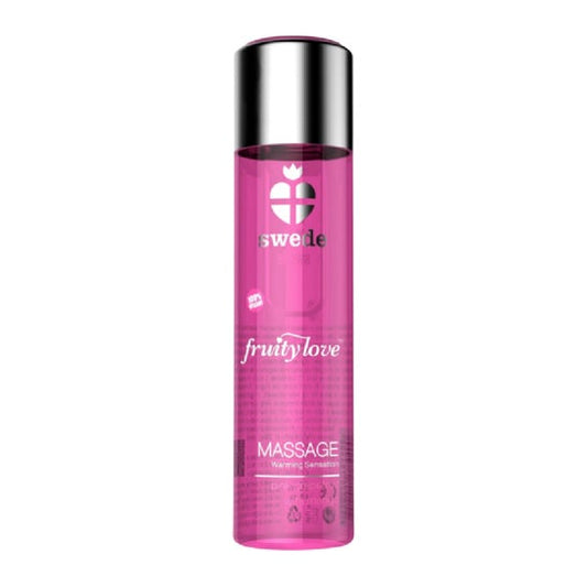Swede Fruity Love Aceite Efecto Calor Frambuesa y Ruibarbo 120ml