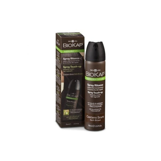 Biokap Nutricolor Spray Retouche Racines Châtain Foncé 75 ml