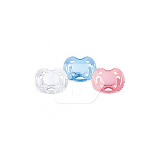 Avent Pack Chupetes Ultra Air Azul y Verde 6-18 M 2 uds