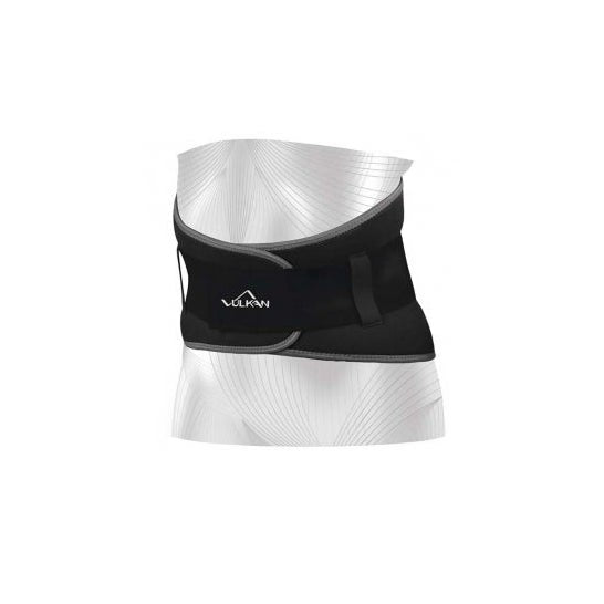 Vulkan Faja Lumbar Reforzada Clásica Negro S 1 ud