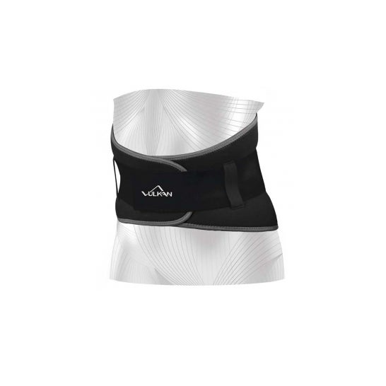 Vulkan Faja Lumbar Reforzada Clásica Negro S 1 ud