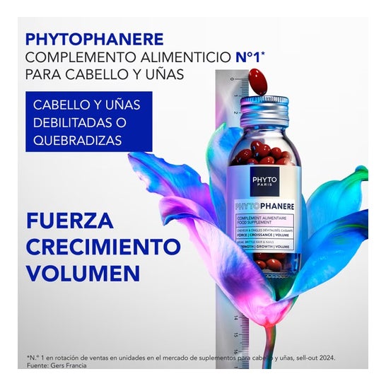 Phyto Phytophanère Cabello y Uñas 2x120 caps