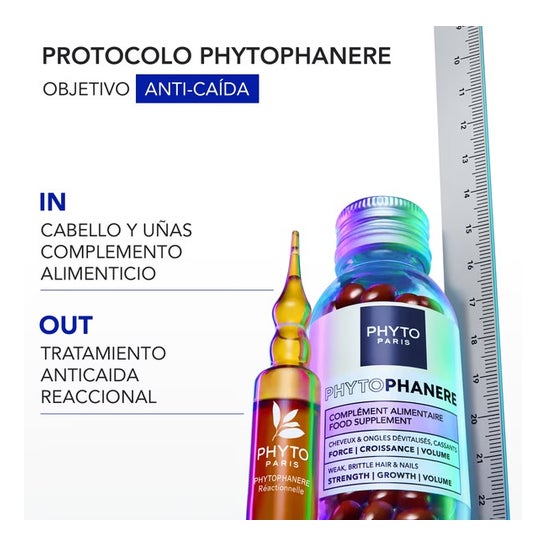 Phyto Phytophanère Cabello y Uñas 2x120 caps