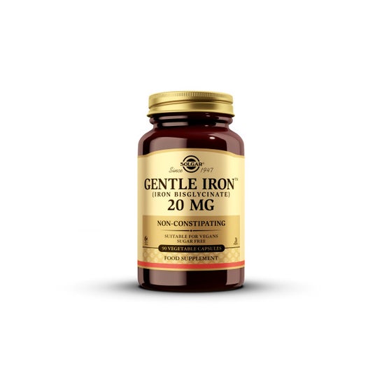 Solgar Hierro Gentle 20mg Hierro Bisglicinato 90vcaps