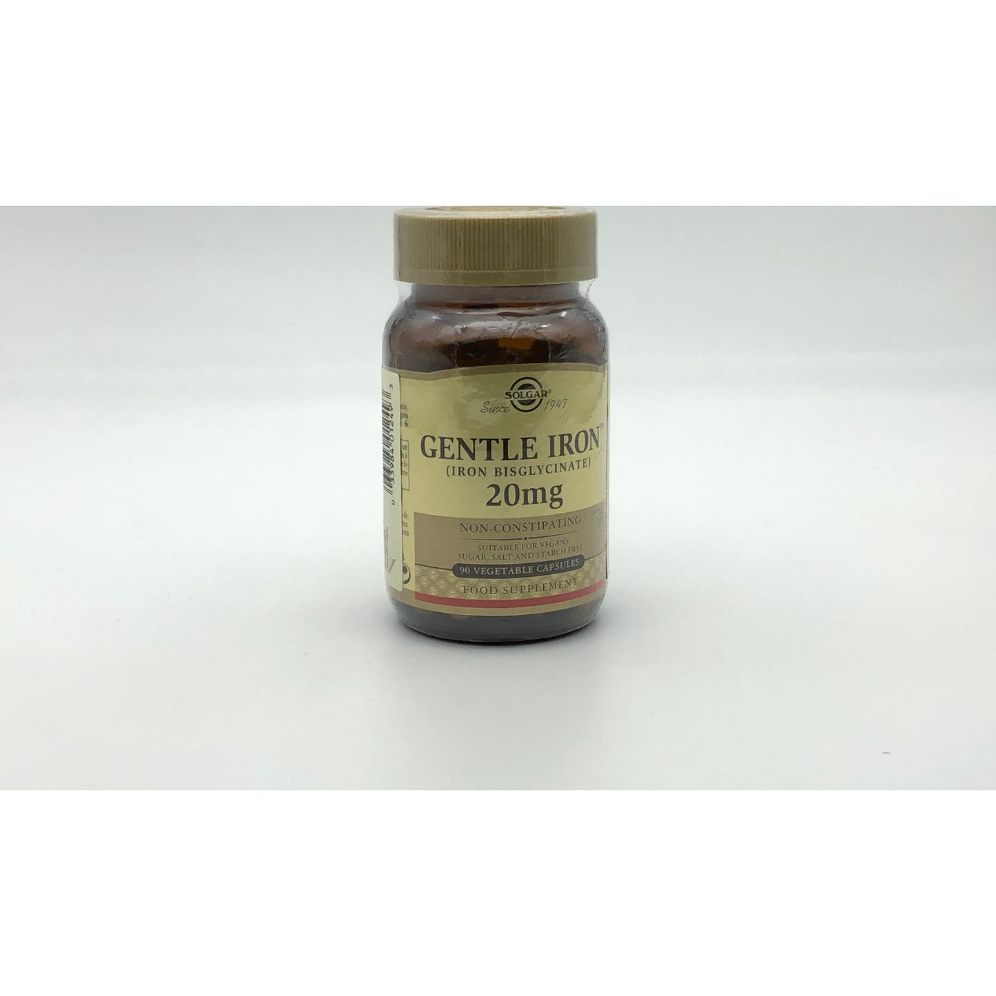 Solgar Hierro Gentle 20mg Hierro Bisglicinato 90vcaps