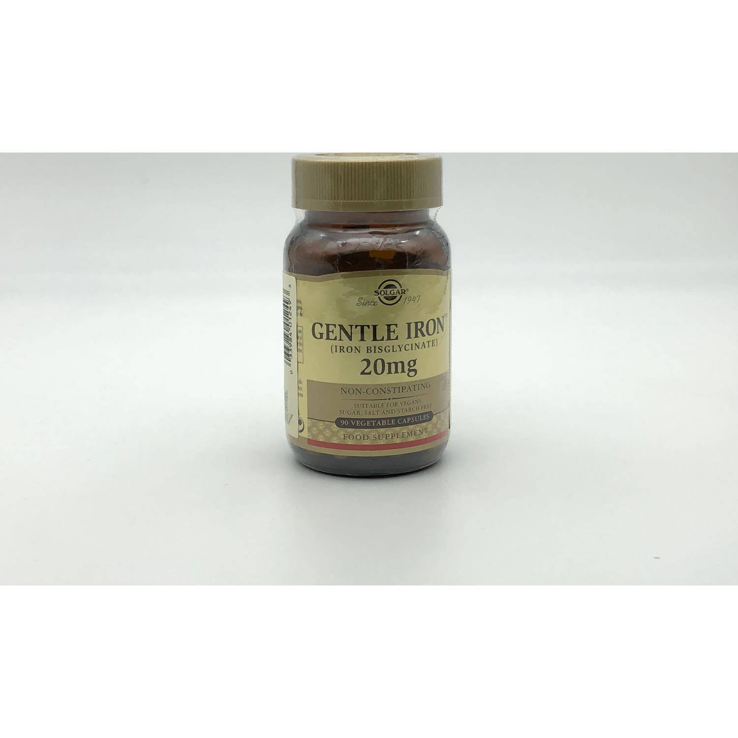 Solgar Hierro Gentle 20mg Hierro Bisglicinato 90vcaps