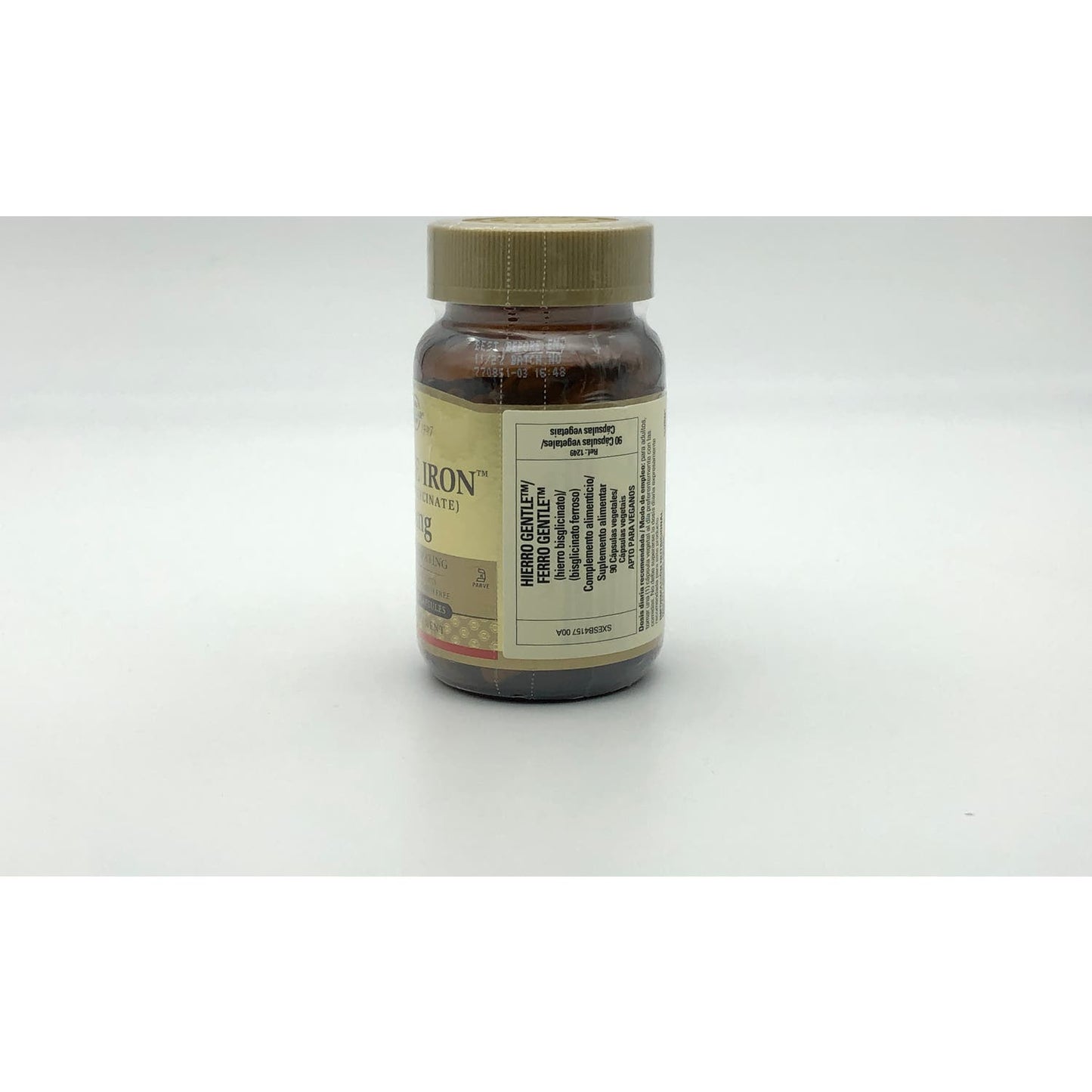 Solgar Hierro Gentle 20mg Hierro Bisglicinato 90vcaps