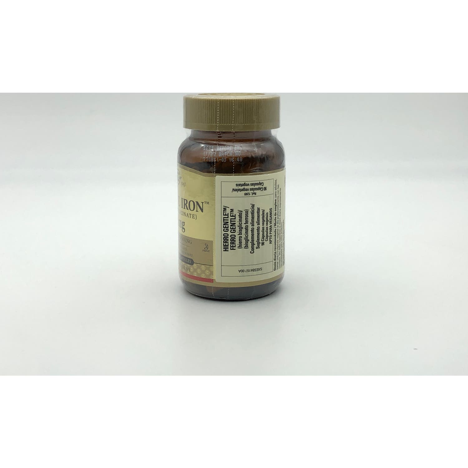 Solgar Hierro Gentle 20mg Hierro Bisglicinato 90vcaps