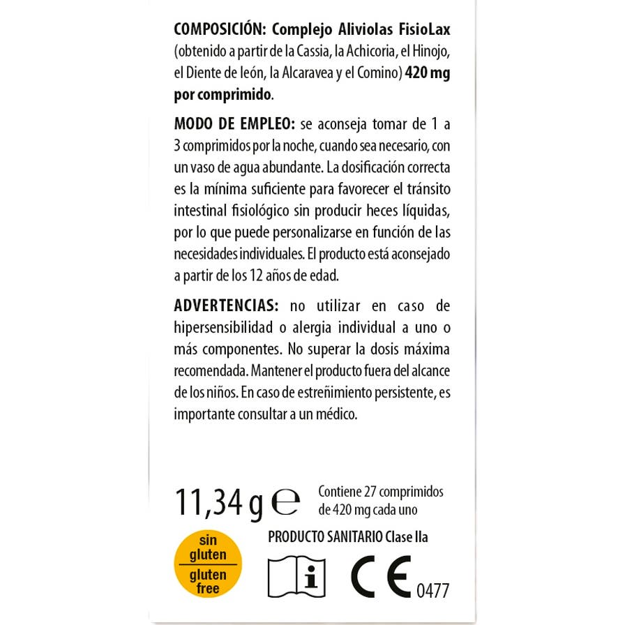 Aboca Aliviolas Fisiolax 27comp