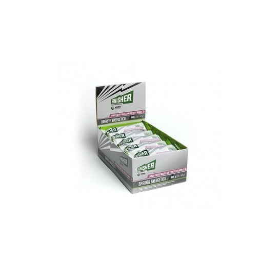Finisher Barritas Energéticas Chocolate Blanco y Frutos Rojos 20uds