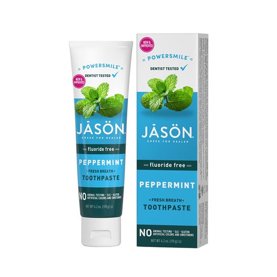 Jason Dentifrico Powersmile Blanqueador Peppermint 119g