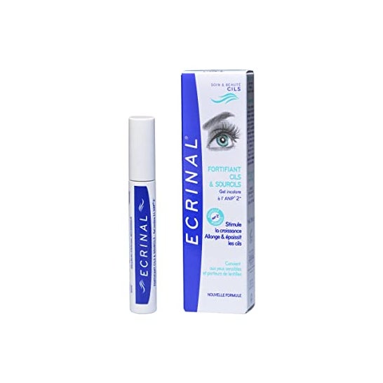 Ecrinal fortalecedor de pestañas y cejas gel incoloro ANP 2+ 9ml