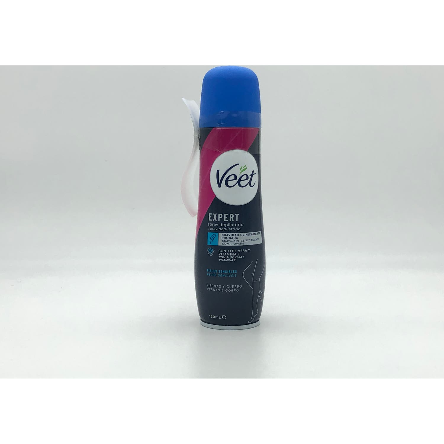 Veet Expert Spray Depilatorio Piernas y Cuerpo Piel Sensible 150ml