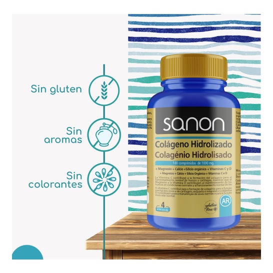 Sanon Colágeno Hidrolizado 180comp